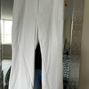 J Crew White Pants